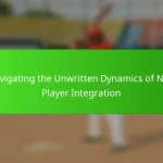 Navigating the Unwritten Dynamics of New Player Integration