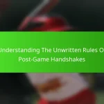 Understanding The Unwritten Rules Of Post-Game Handshakes